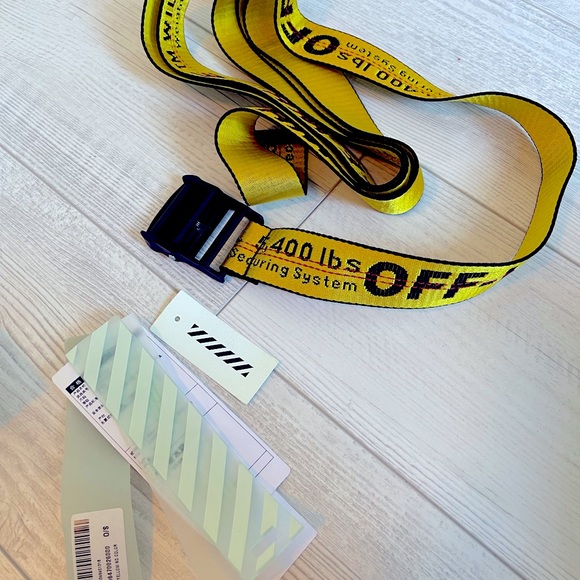 Off-White Accessories - Off-White Classic Industrial Belt - One Size